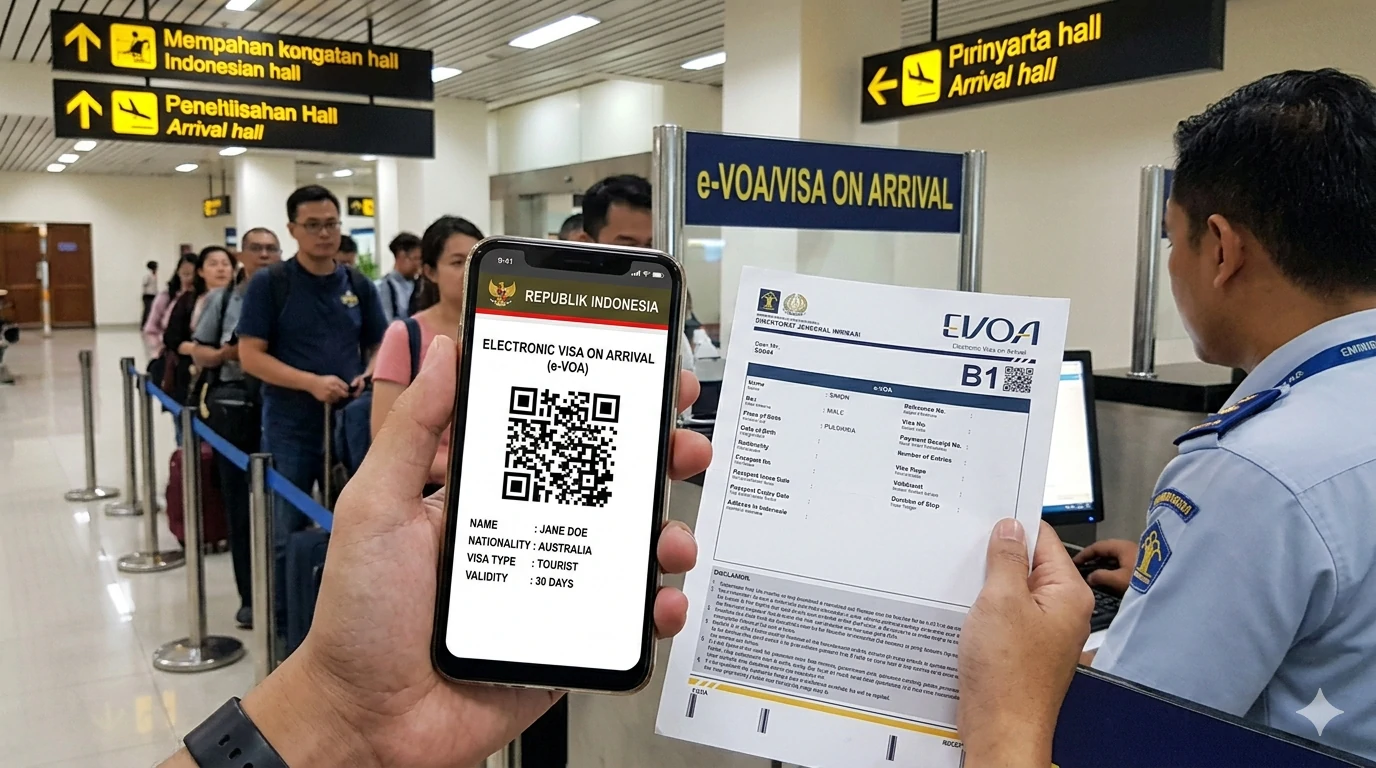 Electronic Visa on Arrival to Indonesia (eVOA): The Ultimate 2026 Guide