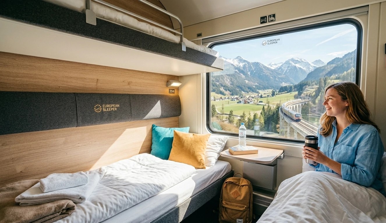 European Sleeper Night Trains in Europe